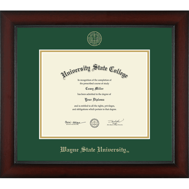Campus Images MI983SG Wayne State University Spirit Graduate Diploma Frame 8 x 10 Campus Images MI983SG Wayne State University Spirit Graduate Diploma Frame 8 x 10